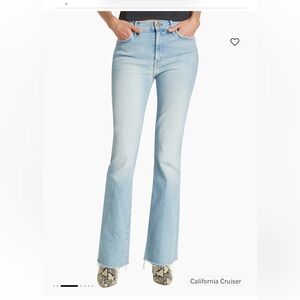 Mother Denim Weekender Fray Jeans in California Cruiser size 28